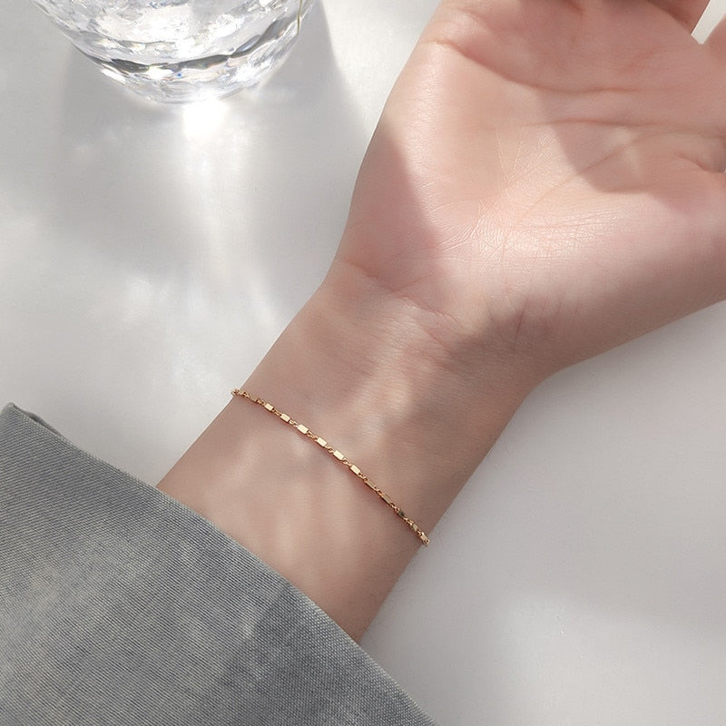WANTME Real 925 Sterling Silver Chain